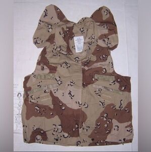 USGI Military PASGT Vest Flak Cover Desert 6-Color Camo size X SMALL new
